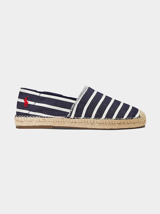 Espadrile CEVIO cu imprimeu în dungi - 1