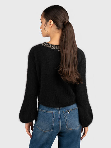 Wool blend cardigan  - 3