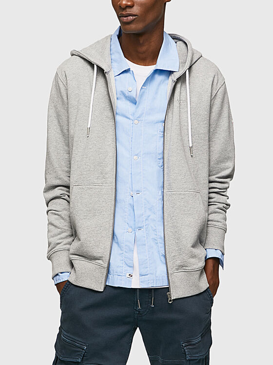 EDWARD dark blue sweatshirt - 1