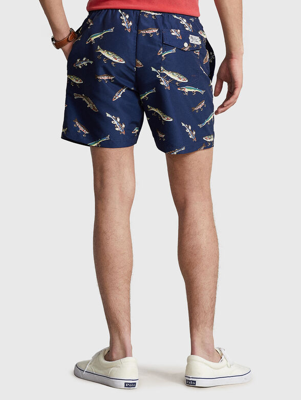 TRAVELER beach shorts with print - 2