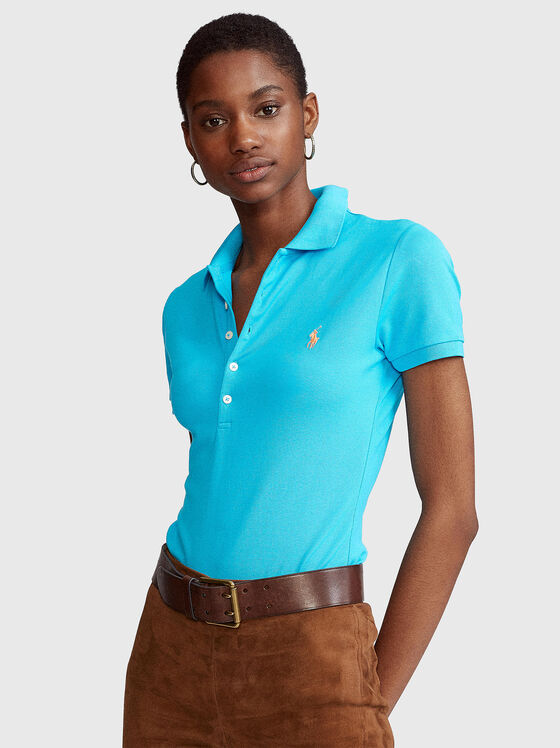 JULIE turquoise Polo-shirt - 1