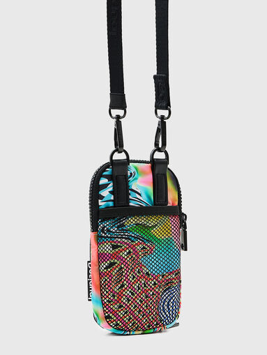 MONE phone case with multicoloured print - 3