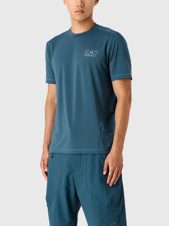 Tricou sport cu detaliu logo - 1