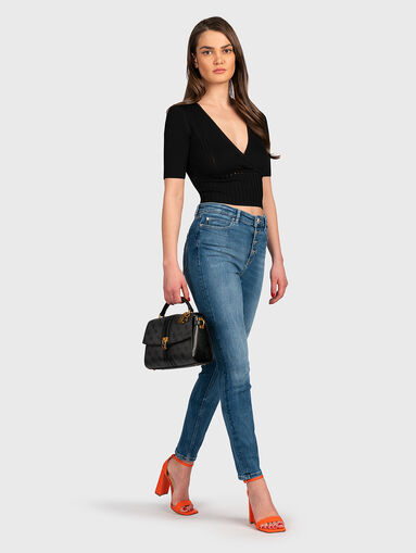 1981 jeans with accent buttons - 5