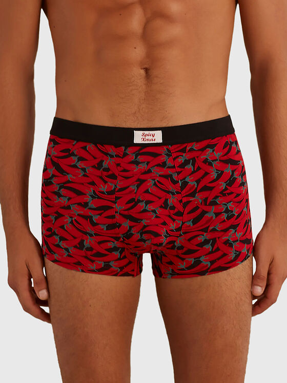 HELLO XMAS print boxers - 1