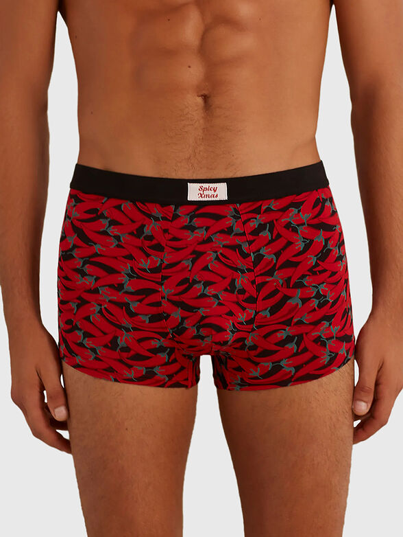 HELLO XMAS print boxers - 1