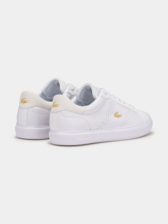 POWERCOURT 1122 sneakers with golden details - 3