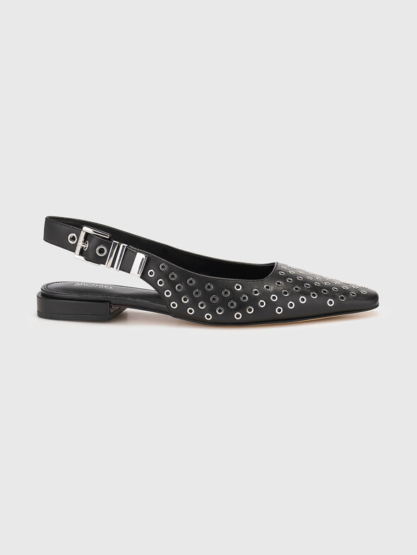Leather ballet flats - 1