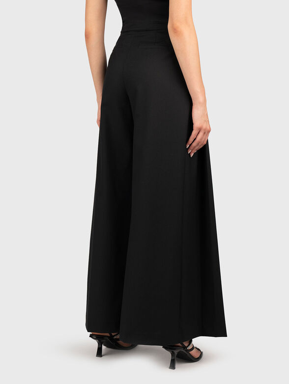 Trousers with high waist and wide legs - 2
