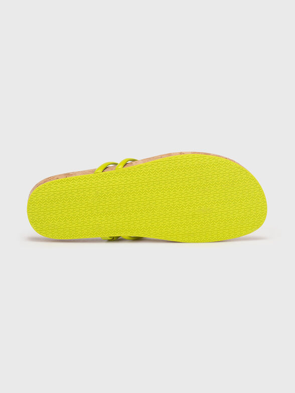 HAMPTON black leather sandals - 5