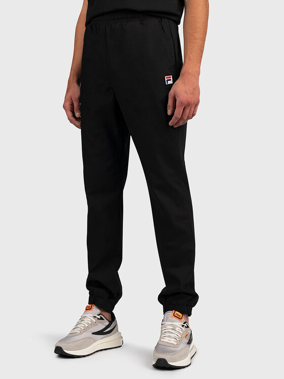 Pantaloni sport negri ZANDER - 1