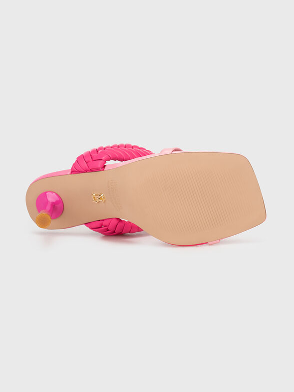 ENAMOR black heeled slippers - 5