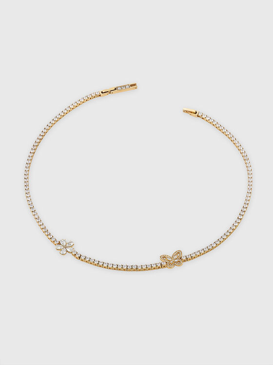 Colier LILY cu cristale - 1