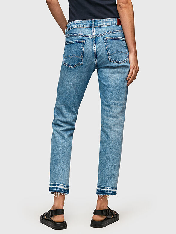 JOLIE blue jeans with chopped effect - 2