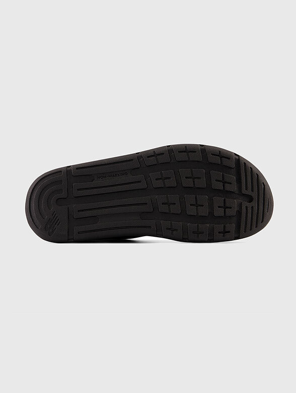 CRSR black sandals with logo details - 5