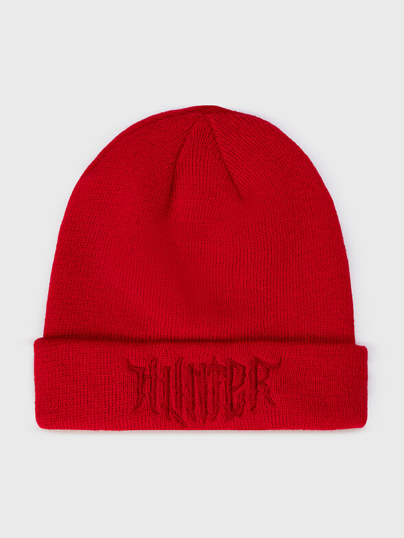 Red beanie - 1