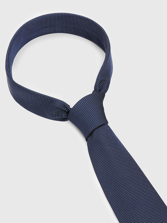 Tie of silk and jacquard - 4