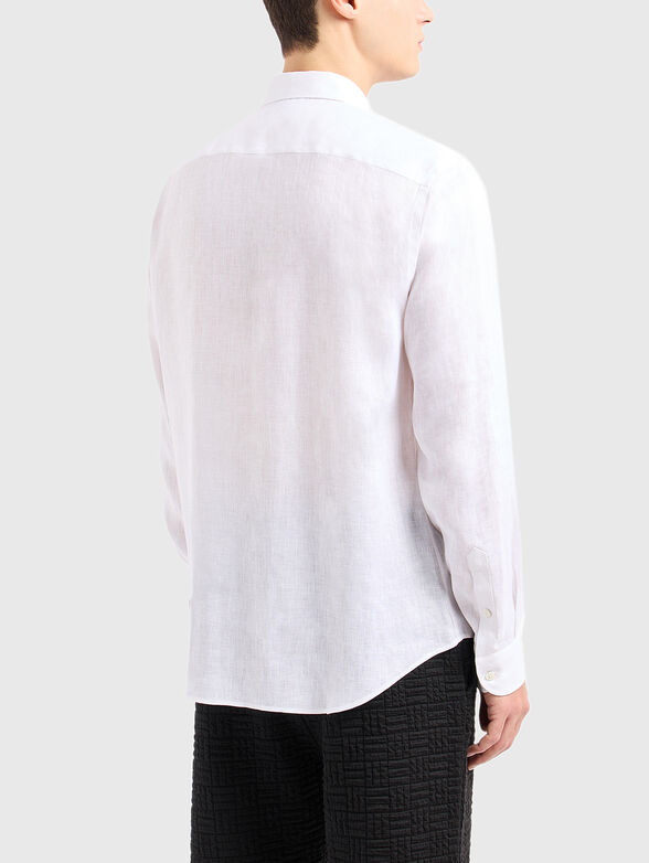 White linen shirt - 3