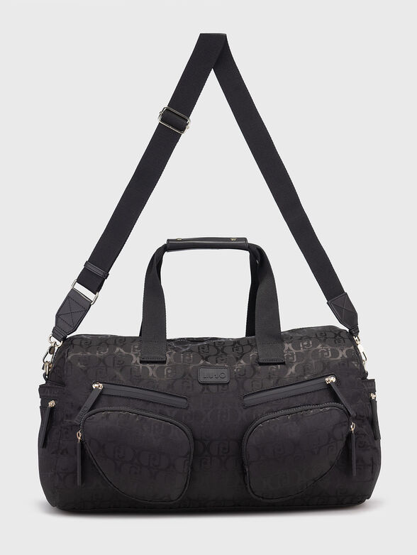 Bag with long handle and monogram logo print - 2