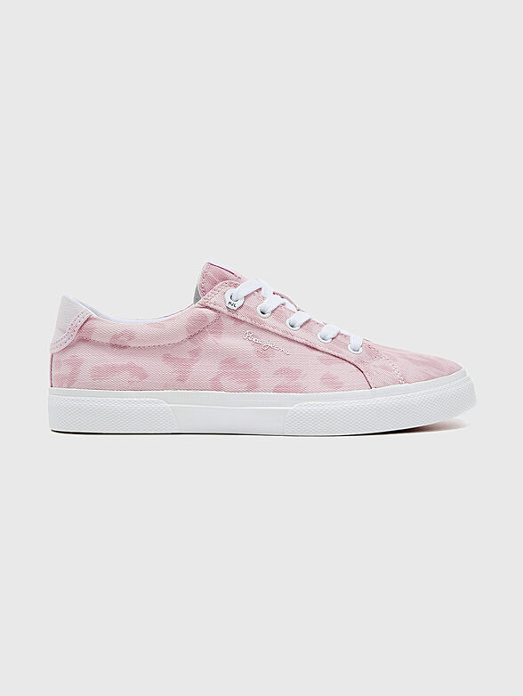 KENTON ANI Sneakers with leopard print - 1