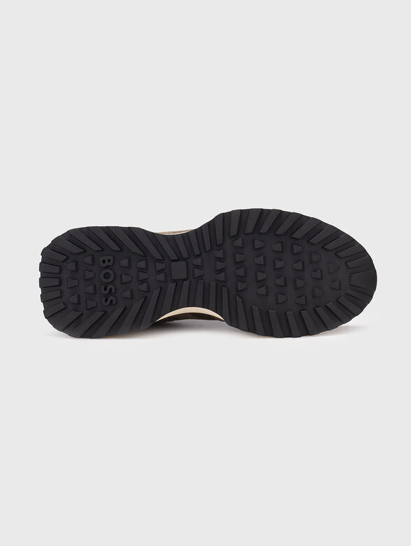 JONAH textile and suede sneakers - 5