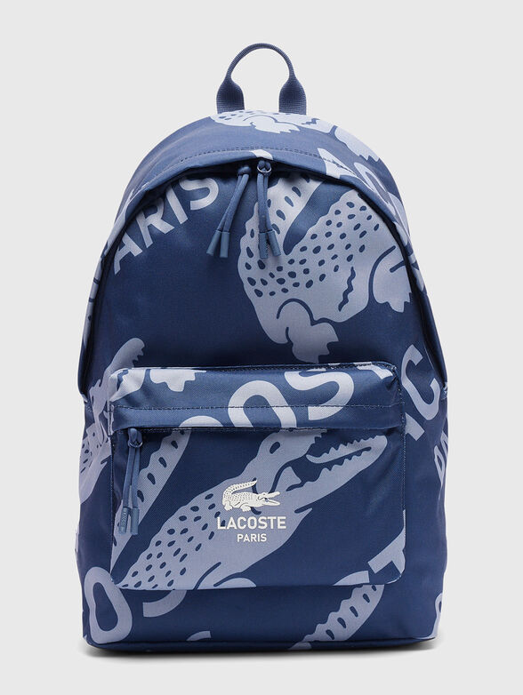 Backpack with logo print - 1