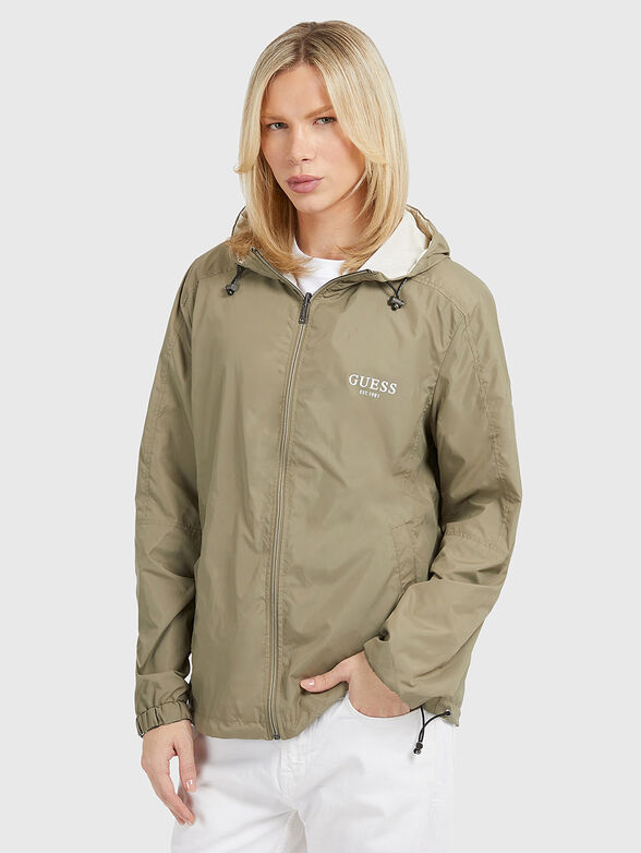 Reversible windbreaker with hood - 2