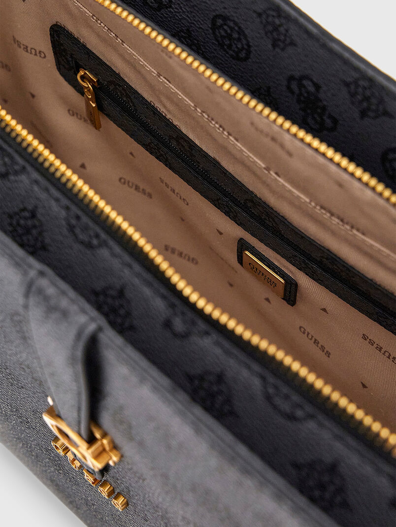 KUBA NOEL large bag with monogram logo print - 3