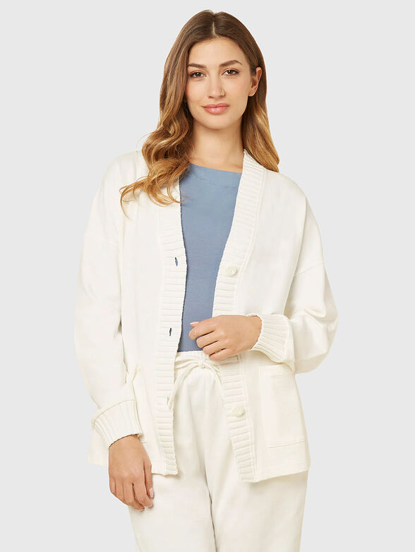 DAILY LOUNGEWEAR home cardigan with buttons - 1