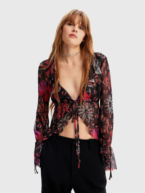 LUA tulle blouse - 1