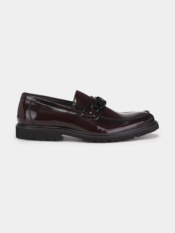 TRUITT loafers with metal detail - 1
