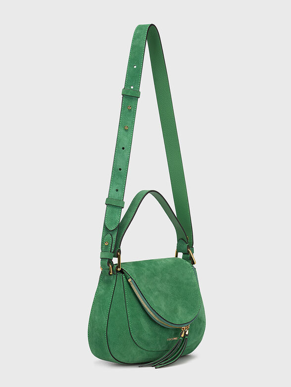 Green suede hobo bag - 2