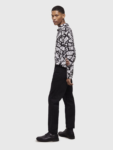 Shirt with monogram logo print - 5