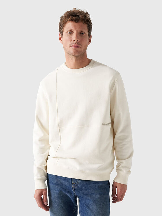 Dark blue logo sweatshirt  - 1