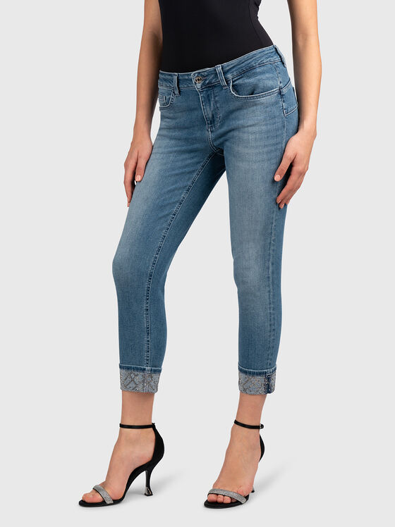 Skinny jeans with cuff - 1