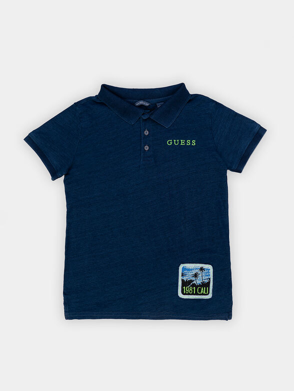 Polo-shirt with accent embroidery - 1