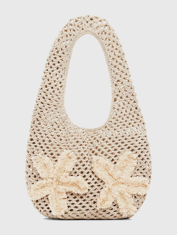 Big knitted bag with tote bag - 1