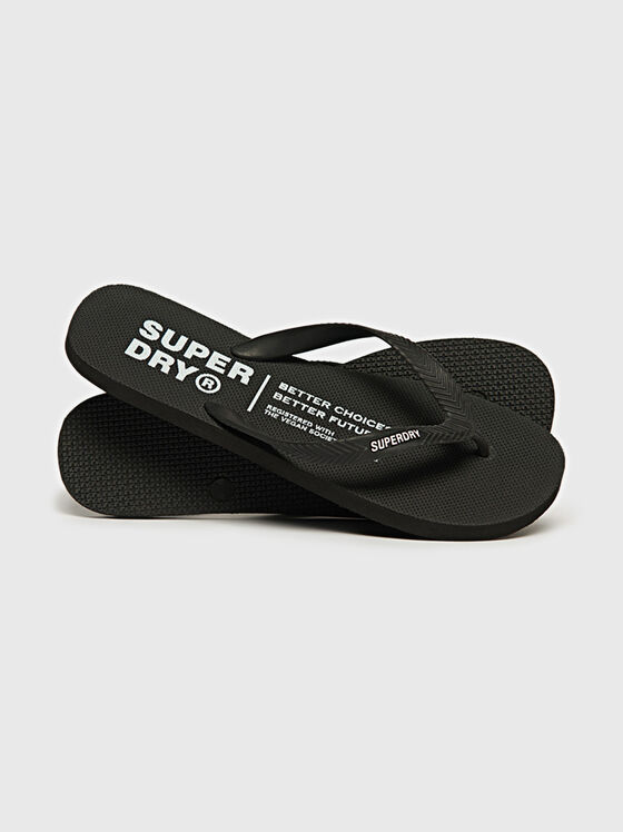 Papuci de plajă negri STUDIOS - 1
