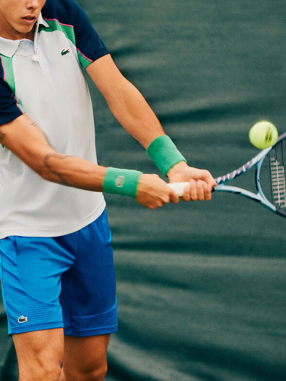 Tennis shorts with logo embroidery - 2