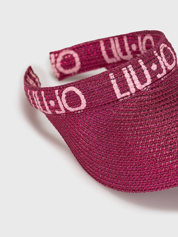 Gold-colored cap with visor and logo inscription - 4