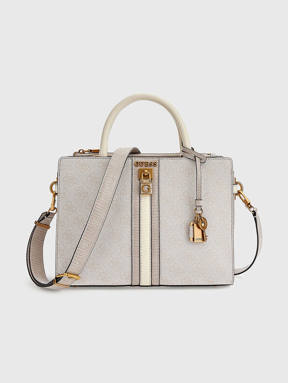 GINEVRA bag with monogram logo print - 1
