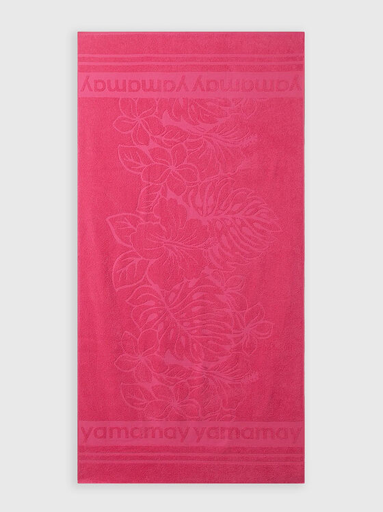 SUMMER GLAM fuxia beach towel - 1
