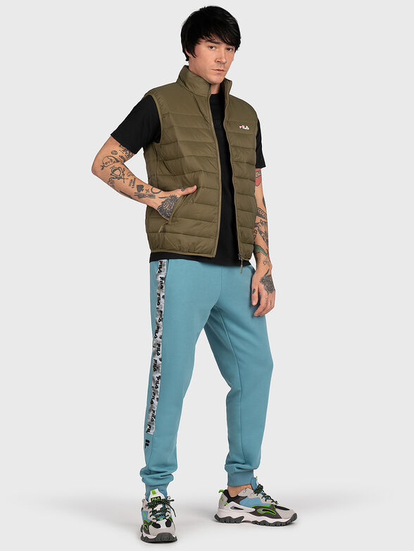 BERGLIGHT green vest with a zip - 2