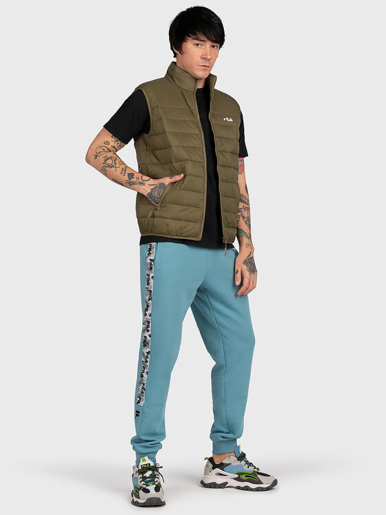 BERGLIGHT green vest with a zip - 2