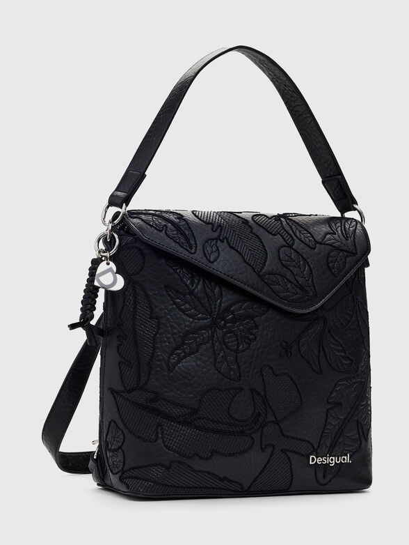 Backpack with floral embroidery - 4
