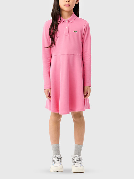 Rochie polo din piqué - 1