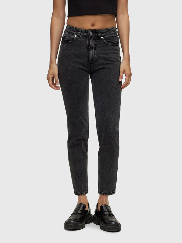 MOM dark gray jeans - 1