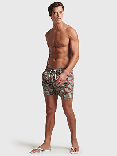 STUDIOS printed beach shorts - 5