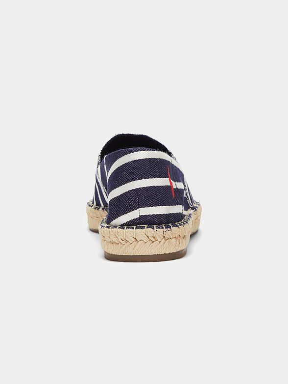 CEVIO espadrilles with striped print - 3