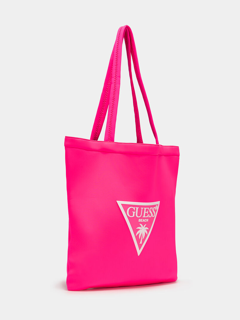 SCUBA black bag with triangular logo print - 3